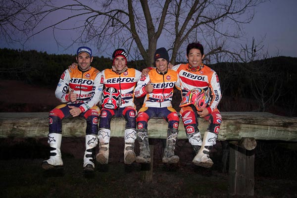 Repsol Honda – Four champions united – Video