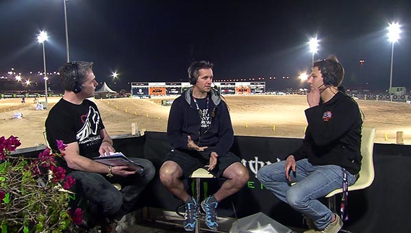 MXGP of Qatar 2014 Studio Show with Paul Malin