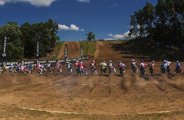 FIM Junior Motocross World Championship at Lierneux-Bastogne