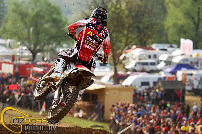 Stunning 2nd for Tim Gajser in second Race of Spain MXGP