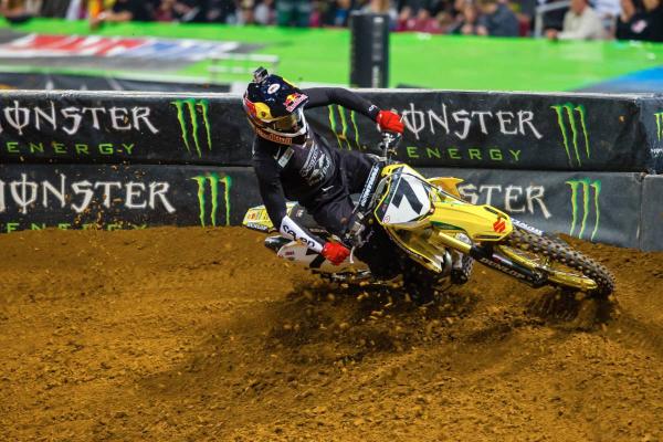 James Stewart after St. Louis Supercross