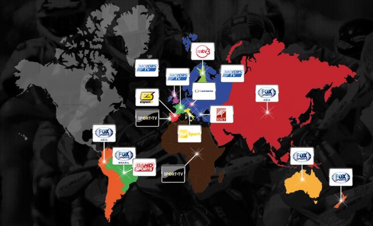 Worldwide TV coverage for 2014 FIM Supermoto World Championship
