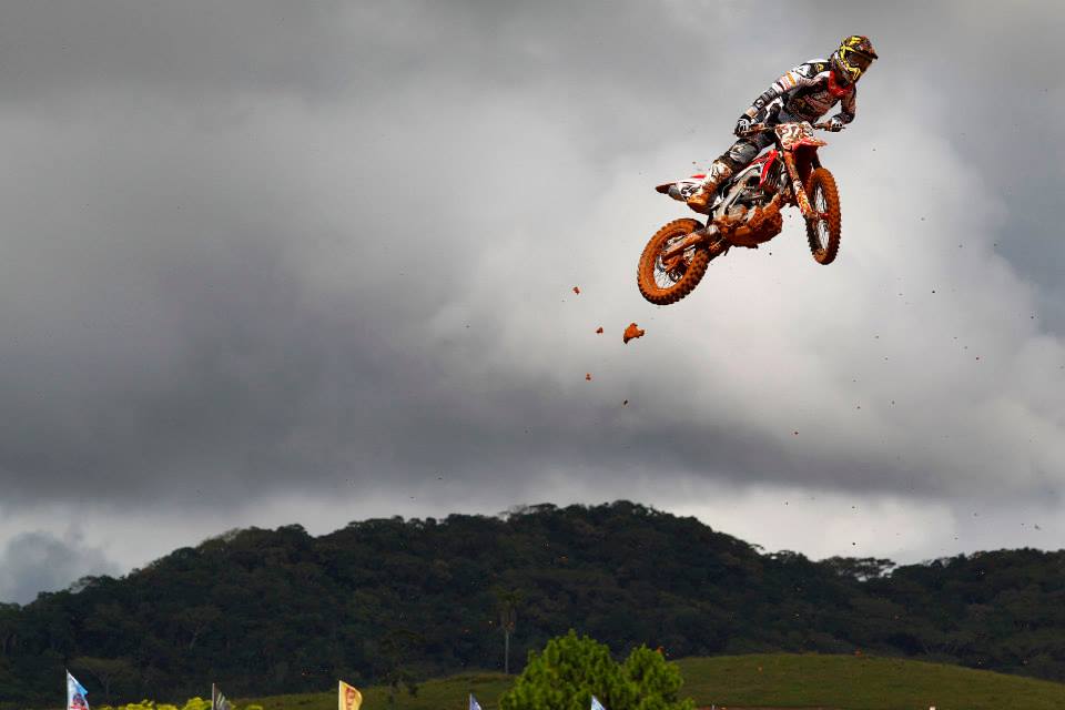 Tim Gajser secured first MX2 podium