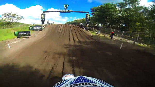 2014 MXGP Netherlands Onboard with Brian Bogers