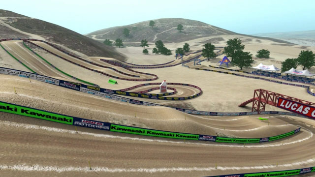 2014 Glen Helen Motocross Animated Track Map