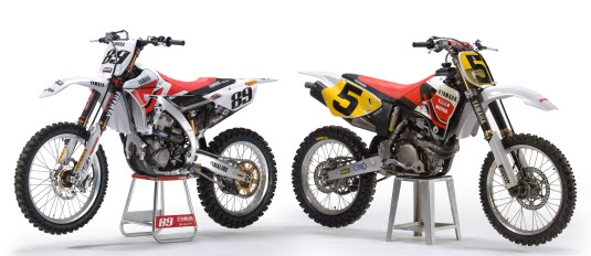 Yamaha with vintage look at Maggiora