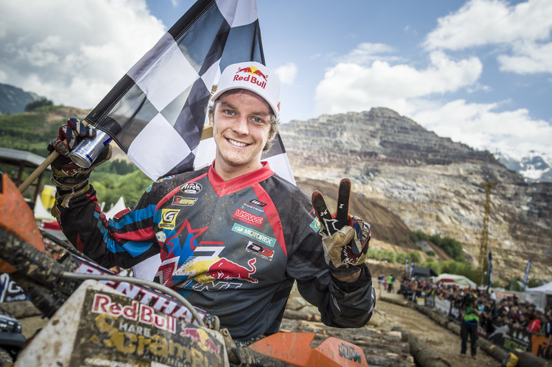 Jonny Walker wins the Red Bull Hare Scramble