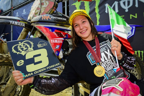 Kiara Fontanesi rules women’s MX for three years