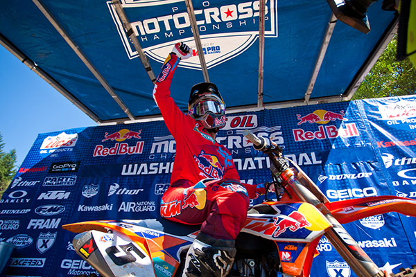 Ryan Dungey completes Washougal sweep