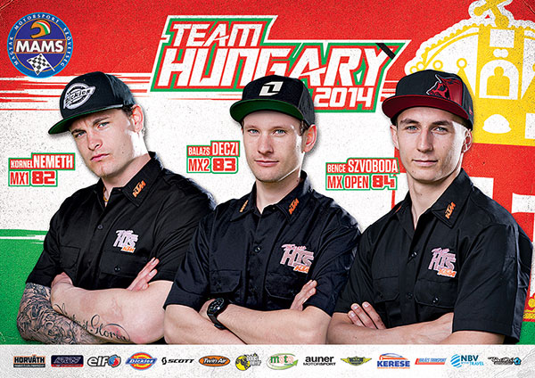 2014 MXoN team Hungary is ready