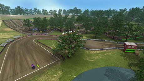 AMA Pro Motocross Animated Track Map – Indiana 2014