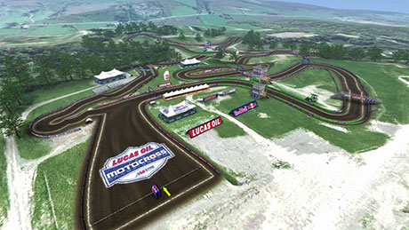 2014 Unadilla Motocross Animated Track Map