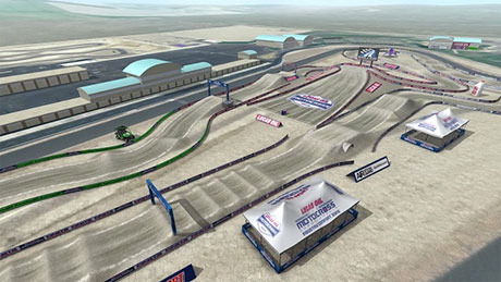 2014 Utah Motocross Animated Track Map