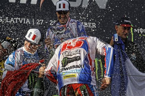 Kawasaki trio win the Nations for France