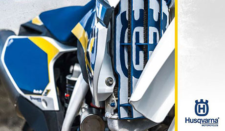 Accessories that highlight the 2015 Husqvarna model range