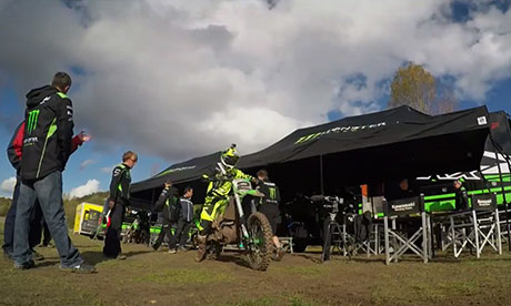 Ryan Villopoto Onboard – First Ride 2015 KX450F-SR