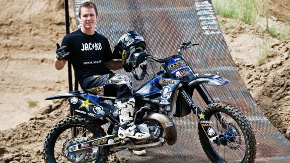 Jacko Strong Crushes FMX Front Flip