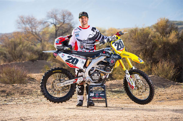 Tickle joins Roczen at RCH Suzuki Factory Racing