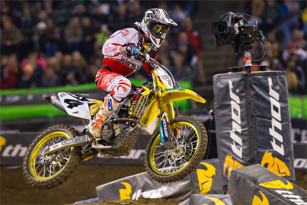 Blake Baggett after Oakland Supercross 2015