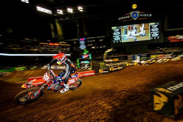 2015 Anaheim 2 SX – Onboard with Nelson and Roczen