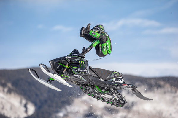 Tucker Hibbert Takes 8th Straight Gold In Snowmobile Snowcross