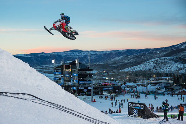 Snowmobile Long Jump X Games Aspen 2015 – Heath Frisby Takes Gold