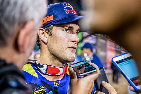 Top riders interview from 2015 Anaheim 3 Supercross