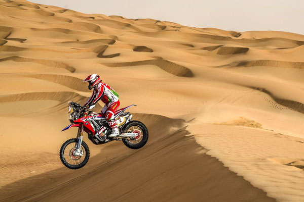 Goncalves triumphs in the third special of the Qatar Rally