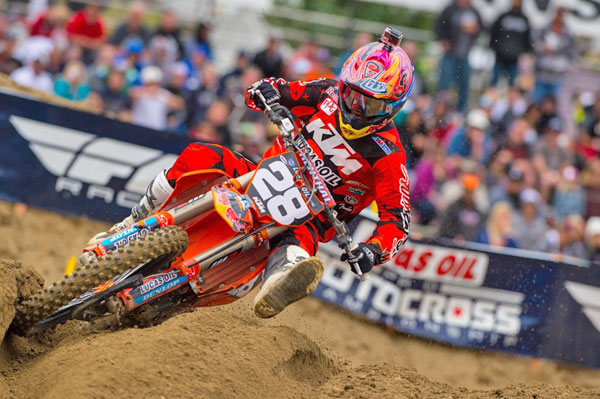 Nelson Makes First Podium Appearance at Glen Helen 2015