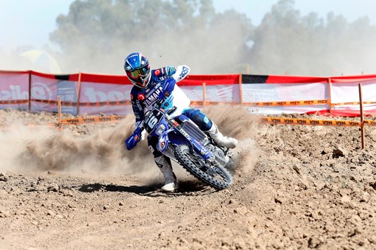 Yamaha Enduro secure double Enduro 1 class podium in Spain