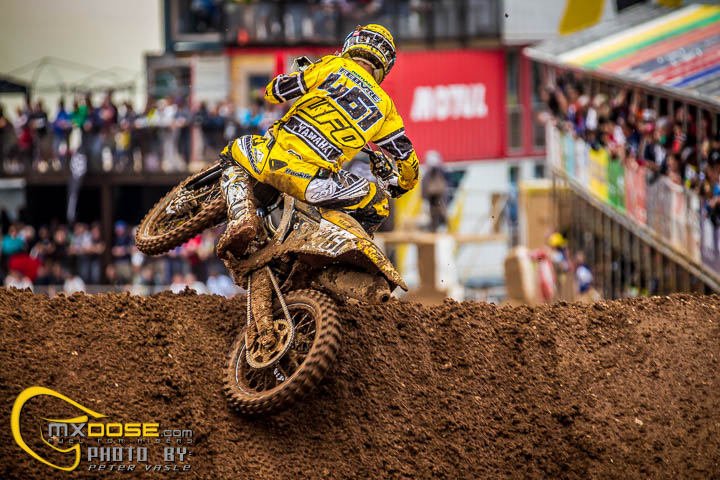 Febvre & Gajser master the mud in Maggiora
