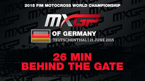 “Behind the Gate” from the MXGP of Germany