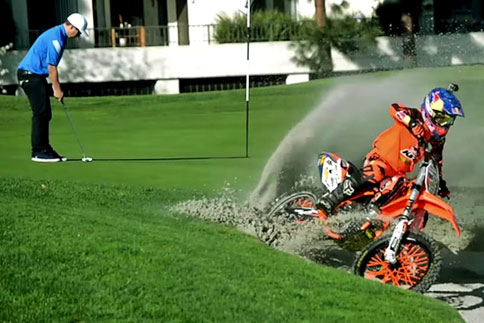 Ronnie Renner plays golf his way – Video
