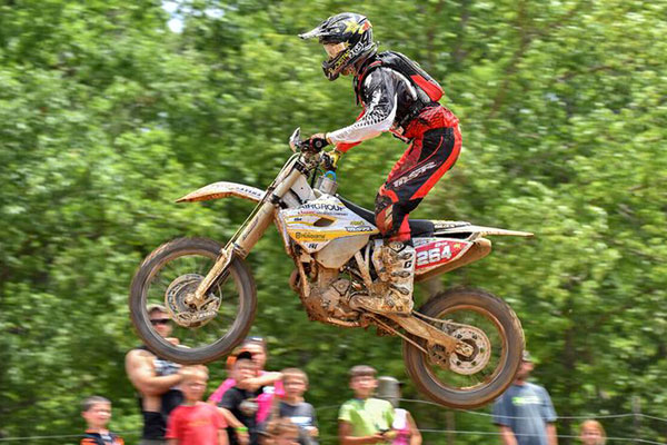 Ryan Sipes earns second place at round 8 of GNCC
