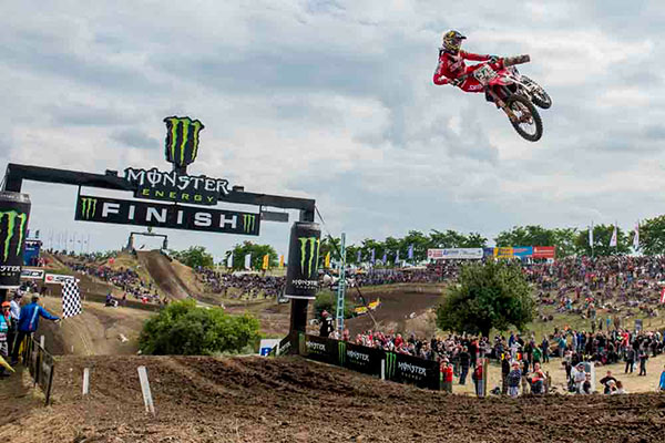 Gajser moves to second in championship with victory in Germany