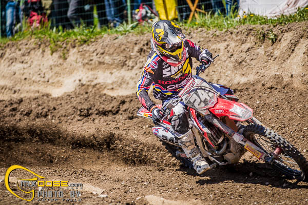 Tim Gajser dominates the EMXOpen race in Orehova Vas