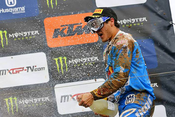 MXGP podium for Todd Waters in Italy