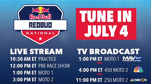 How to watch RedBud National 2015