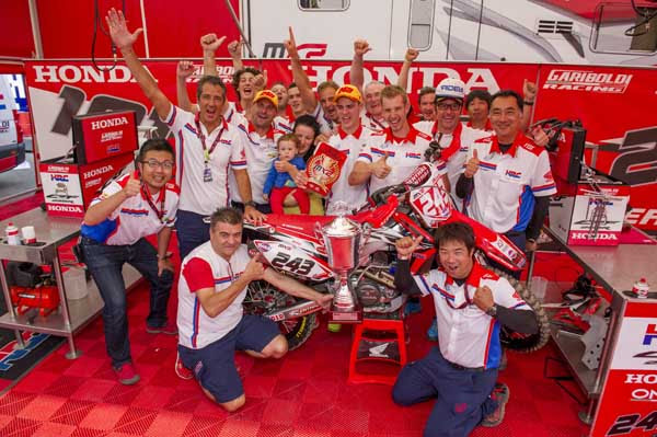 Tim Gajser takes victory in Assen and now lead the WC