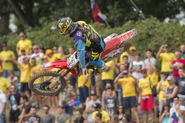 Gajser on the podium with fantastic ride in Italy
