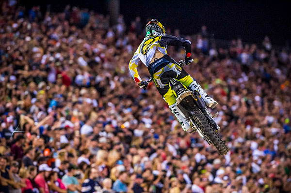 Wild ride from Jason Anderson at Anaheim qualifications