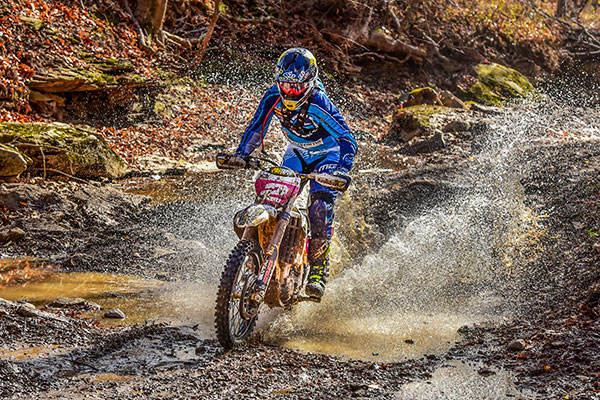 Josh Strang claims first place at the final GNCC round