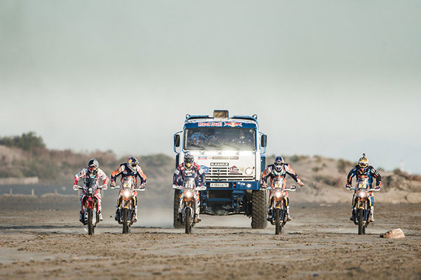 Red Bull Desert Wings Team Line-Up