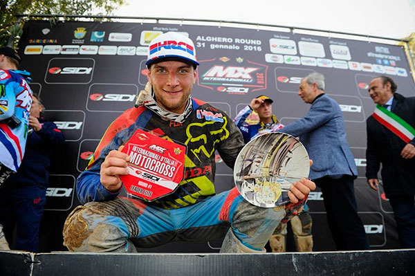 Evgeny Bobryshev wins the first round of Italian MX Championship