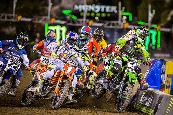 Supercross 2016 from Anaheim 2 – Official Race report
