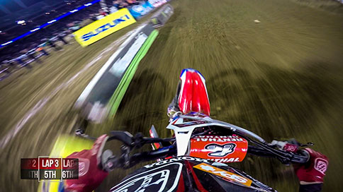 Onboard video action from Oakland SX 2016