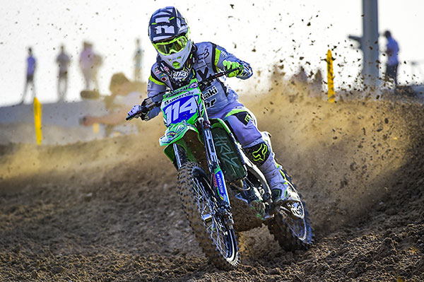 Onboard action from Qatar MXGP – video