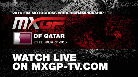 Watch the MXGP of Qatar LIVE on MXDOSE.com