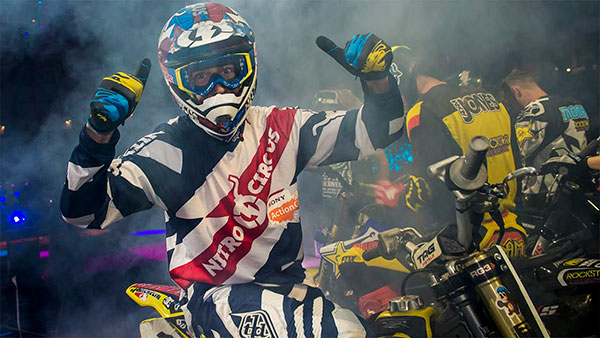 Travis Pastrana goes all Nitro Circus