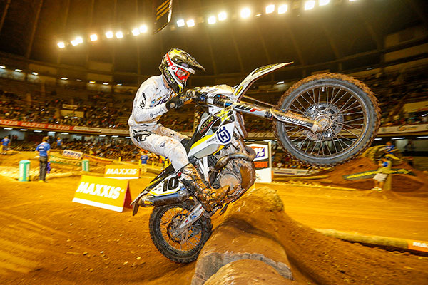 Colton Haaker close to the SuperEnduro Overall win in Brazil